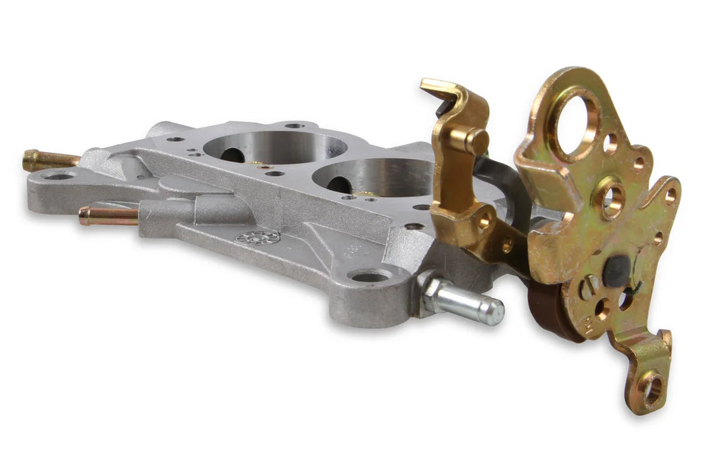 Holley Carburetor Base Plate Assembly for 2300 series; 500 CFM - Side View
