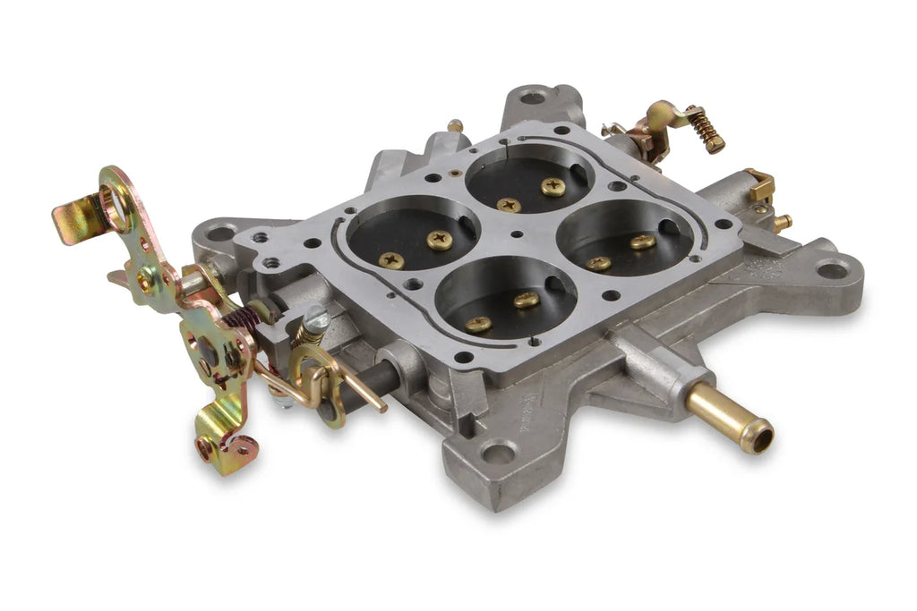 Holley Carburetor Base Plate Assembly for Holley 4160 Series; 750 CFM - Side View