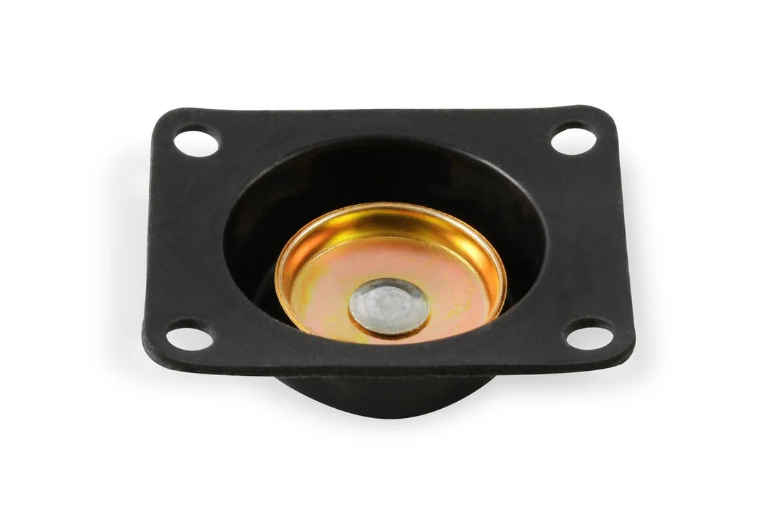Holley Carburetor Diaphragm Diaphragms 50cc  (black) Rubber w/o Screws 135-7 - Side View