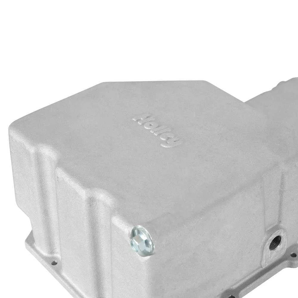Holley Cast Aluminum Rear Sump Oil Pan - Coyote Swap 302-47 fits 1979-2004 Ford Mustang / Mercury Capri - Additional View 7