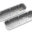 Load image into Gallery viewer, Holley Cast Aluminum Tall M/T Valve Cover for BBC Engines, Polished Finish 241-151 - Side View