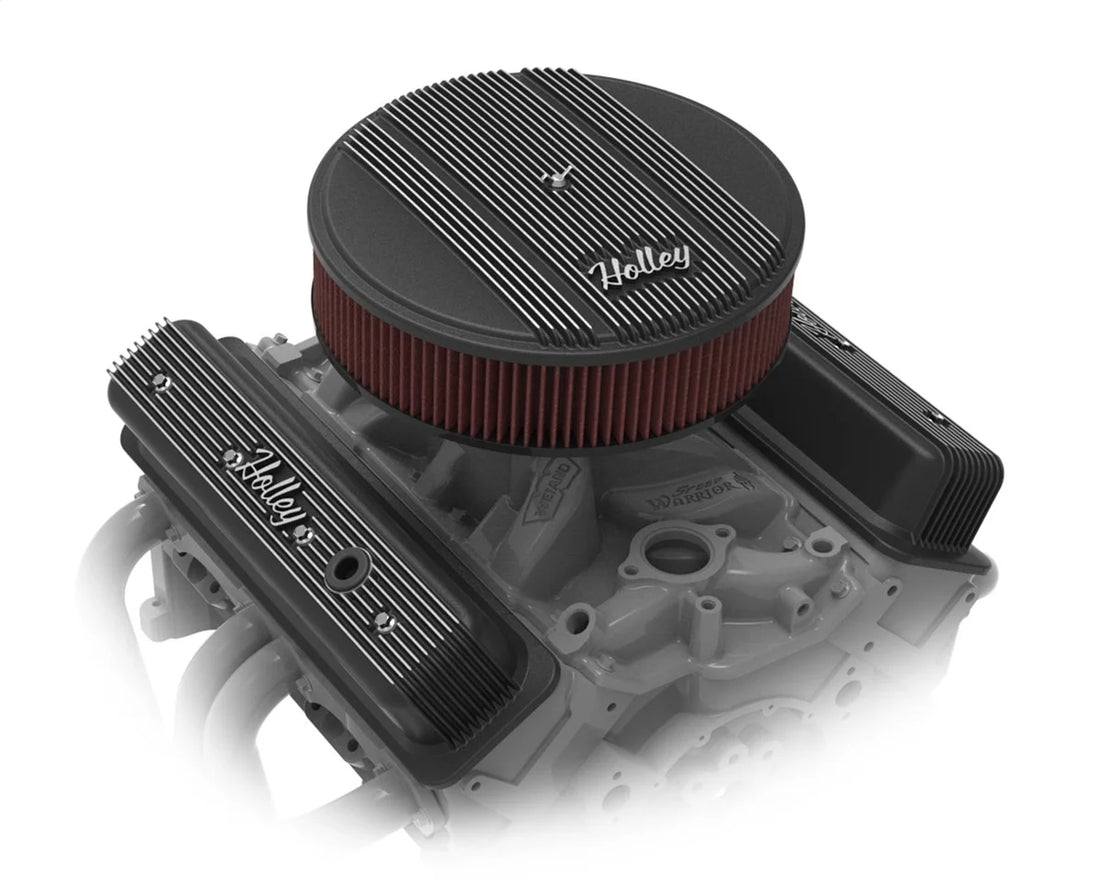Holley - Center Bolt - Satin Black Machined 241-247 - Detail View