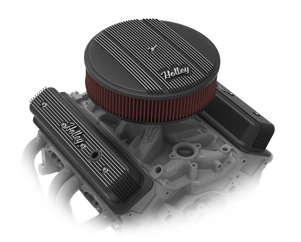 Holley - Center Bolt - Satin Black Machined 241-247 - Detail View