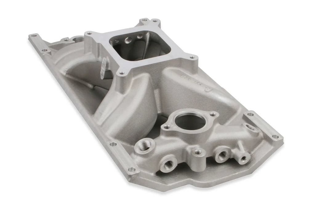 Holley - Chevy Small Block V8 with L31 Vortec cylinder heads 300-264 - Back View