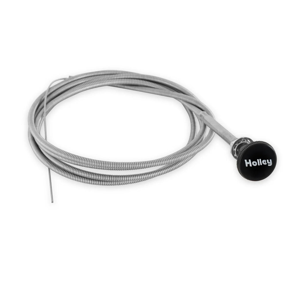 Holley Choke Control Cable (Manual) - Back View