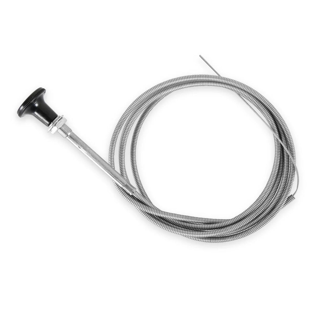 Holley Choke Control Cable (Manual) - Installation View
