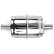Load image into Gallery viewer, Holley Chrome Fuel Filter - Main Product View