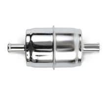 Load image into Gallery viewer, Holley Chrome Fuel Filter - Main Product View