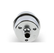 Load image into Gallery viewer, Holley Chrome Fuel Filter - Side View