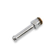 Load image into Gallery viewer, Holley Chrome Universal straight fitting 3/8" hose to 5/8"-18 inverted flare - Main Product View