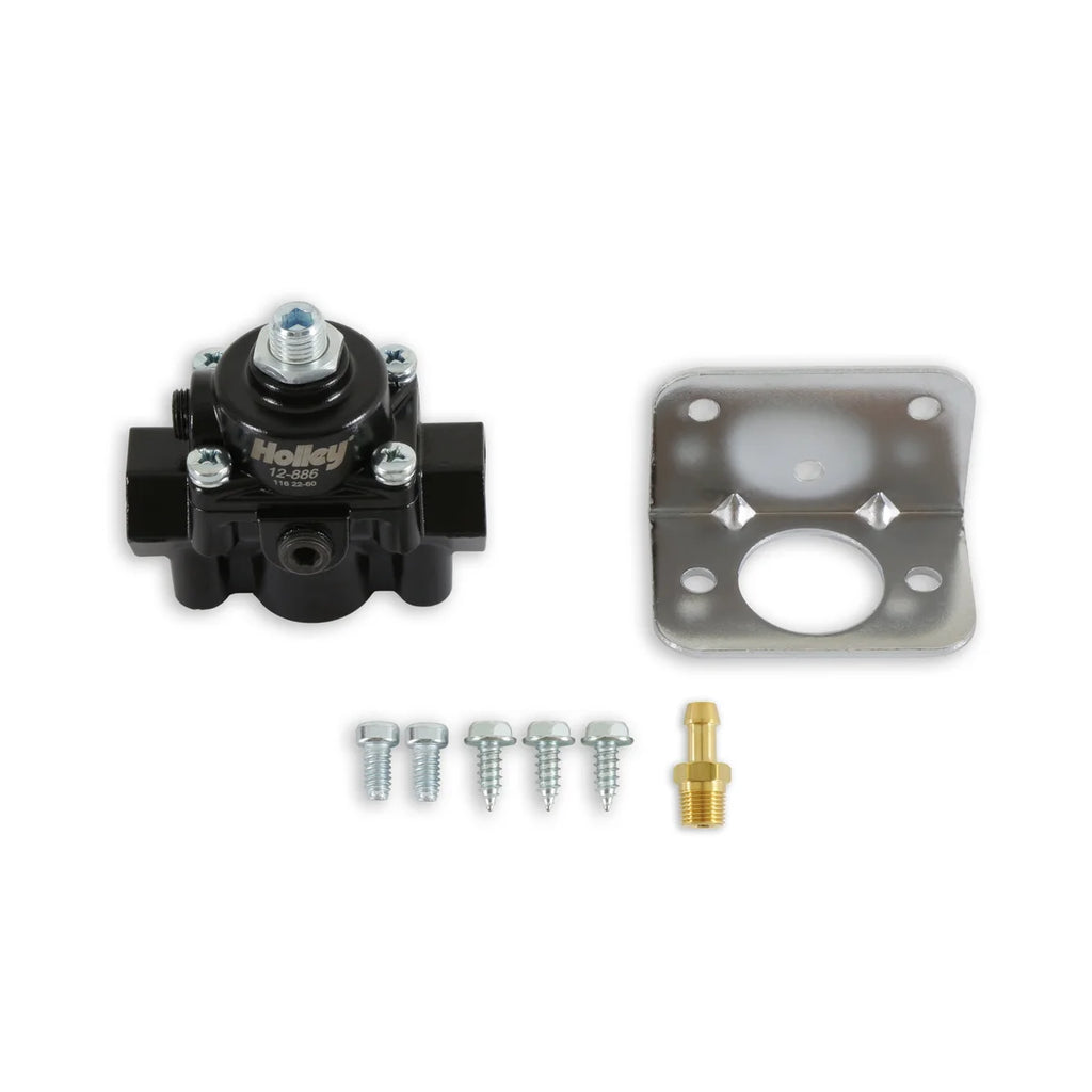 Holley Die Cast EFI By Pass Style Fuel Pressure Regulators - Installation View