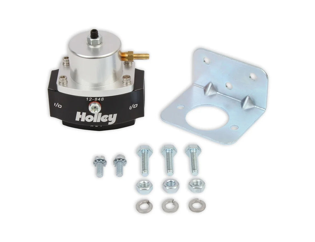 Holley Dominator Billet EFI By Pass Fuel Pressure Regulator 12-848 - Side View