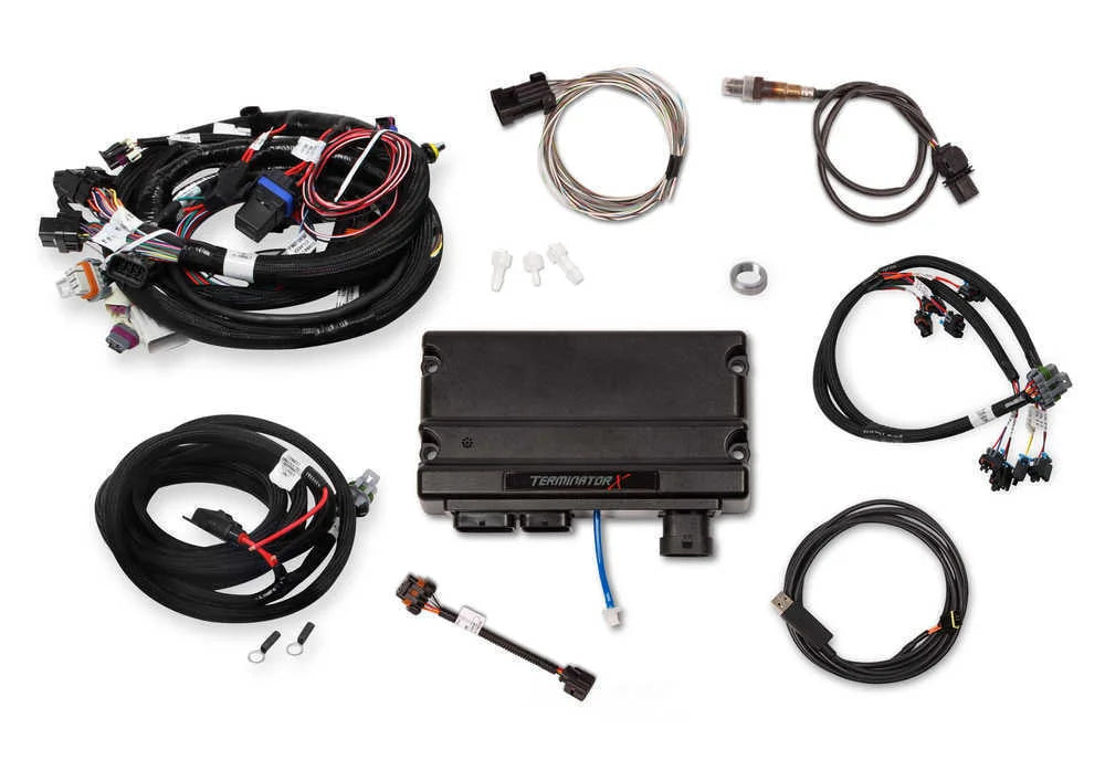 Holley EFI 24x Crank - 1x Cam - Multec 2 Injectors - USB / CAN Tuning Cable 550-904T - Side View