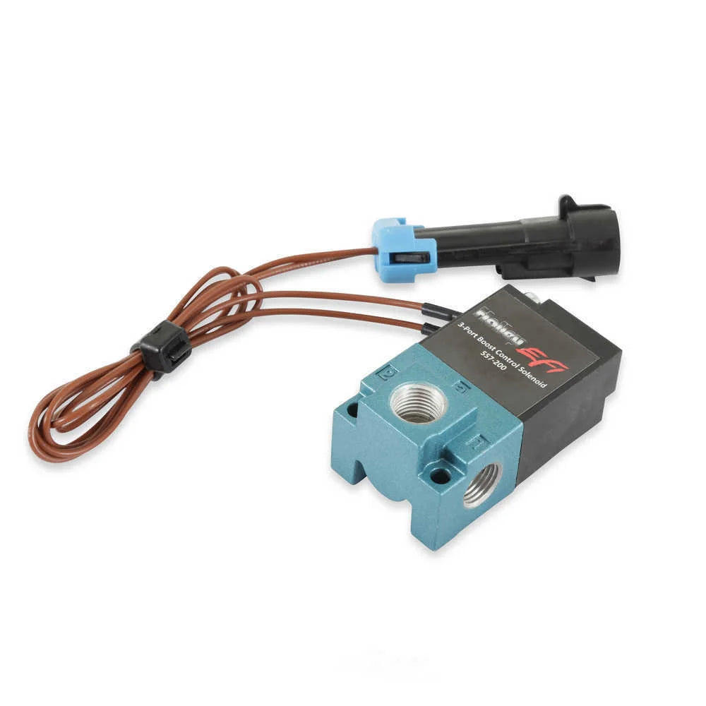Holley EFI 3 Port Boost Control Solenoid 557-200 - Side View