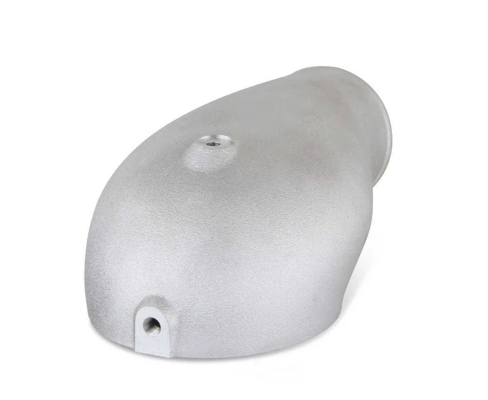 Holley EFI 4150 Carb Hat, Natural Finish 120-230 - Back View
