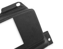 Load image into Gallery viewer, Holley EFI 6.86" Black Dash Panel 553-406 fits 1987-1993 Ford Mustang - Back View