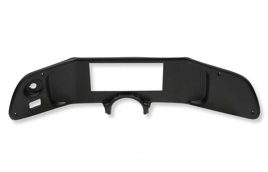 Holley EFI 6.86" Dash Panel - Black 553-407 fits 1970-1978 Chevrolet Camaro - Main Product View