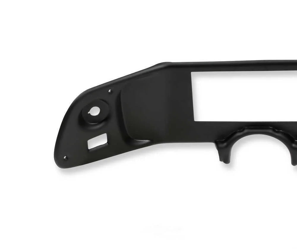 Holley EFI 6.86" Dash Panel - Black 553-407 fits 1970-1978 Chevrolet Camaro - Side View