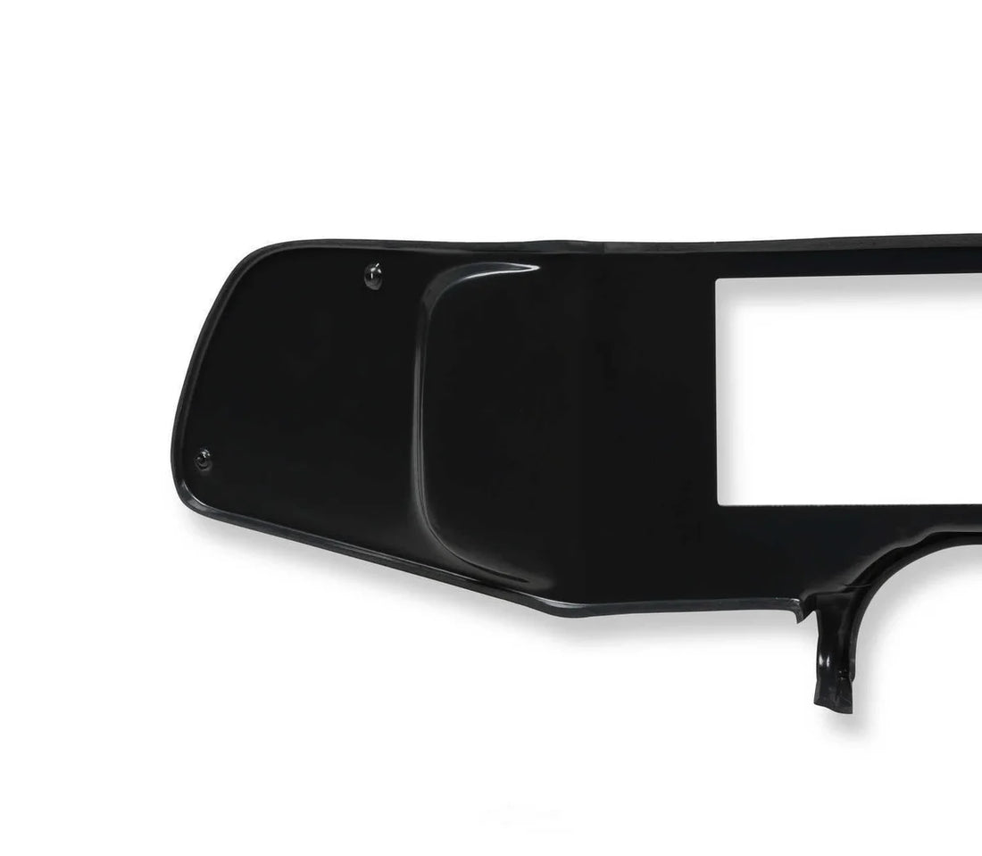 Holley EFI 6.86" Dash Panel - Black 553-407 fits 1970-1978 Chevrolet Camaro - Additional View 6