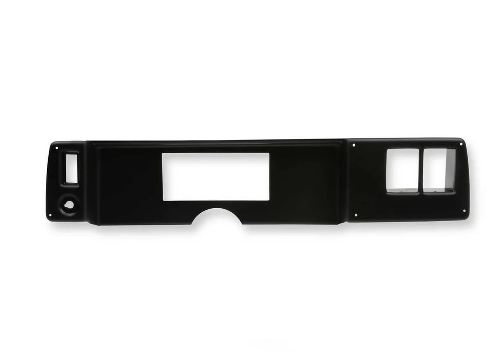 Holley EFI 6.86" Dash Panel - Black 553-408 fits 1979-1981 Chevrolet Camaro - Main Product View