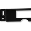 Load image into Gallery viewer, Holley EFI 6.86" Dash Panel - Black 553-408 fits 1979-1981 Chevrolet Camaro - Side View
