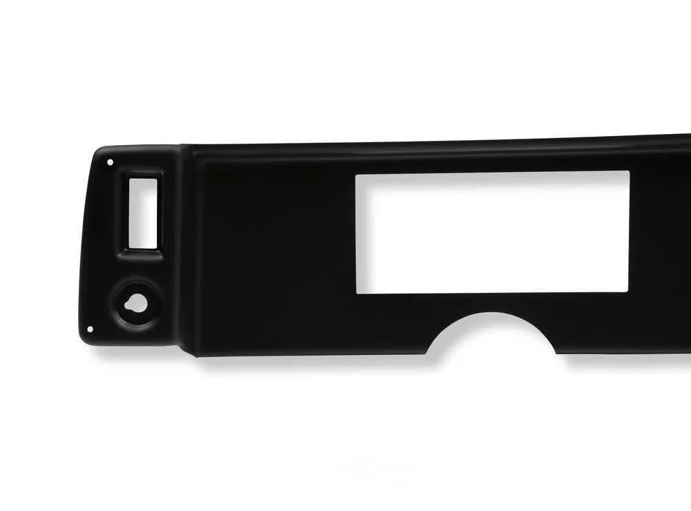 Holley EFI 6.86" Dash Panel - Black 553-408 fits 1979-1981 Chevrolet Camaro - Side View