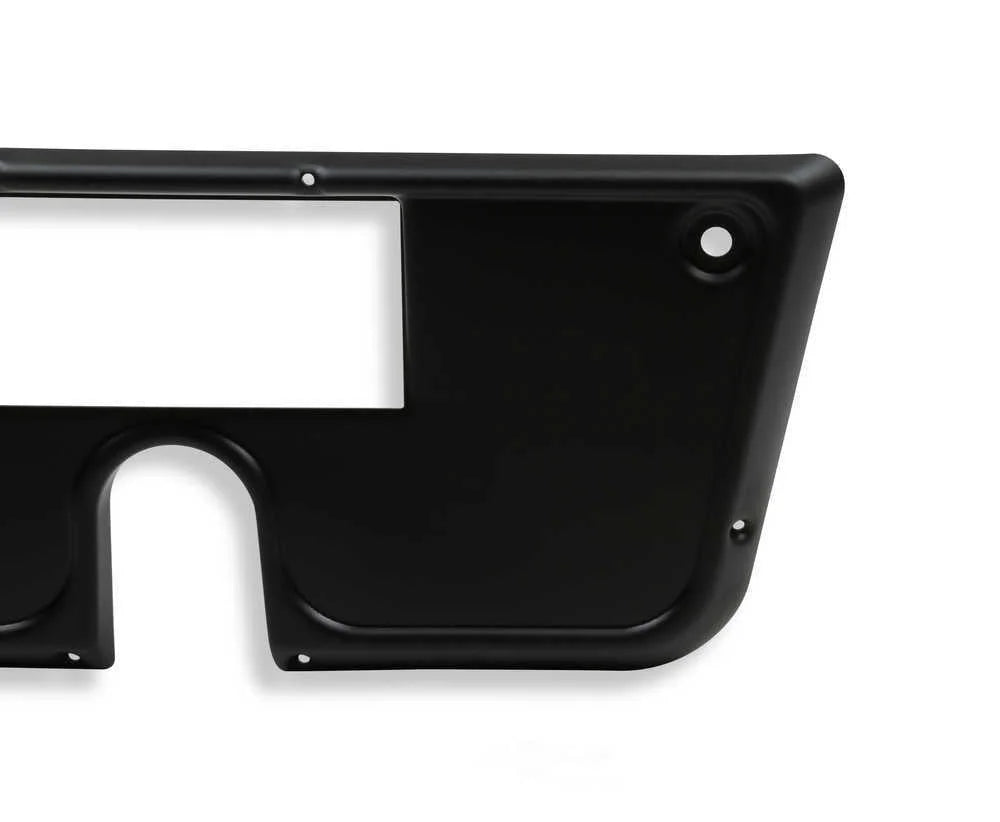 Holley EFI 6.86" Dash Panel - Black 553-419 fits 1967-1972 Chevrolet / GMC - Installation View
