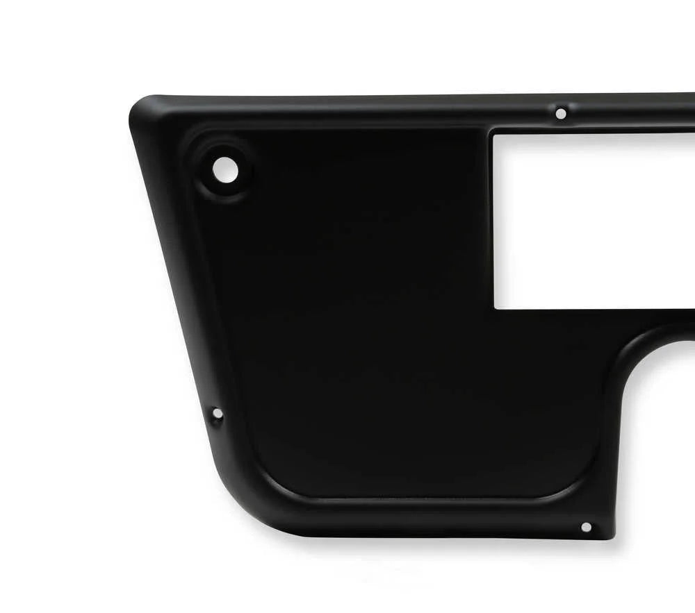Holley EFI 6.86" Dash Panel - Black 553-419 fits 1967-1972 Chevrolet / GMC - Additional View 5