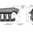Load image into Gallery viewer, Holley EFI 8.2" Hi-Ram Intake Manifold 95mm Throttle Body Flange Top. 300-272 fits Ford SBF / LS - Additional View 13
