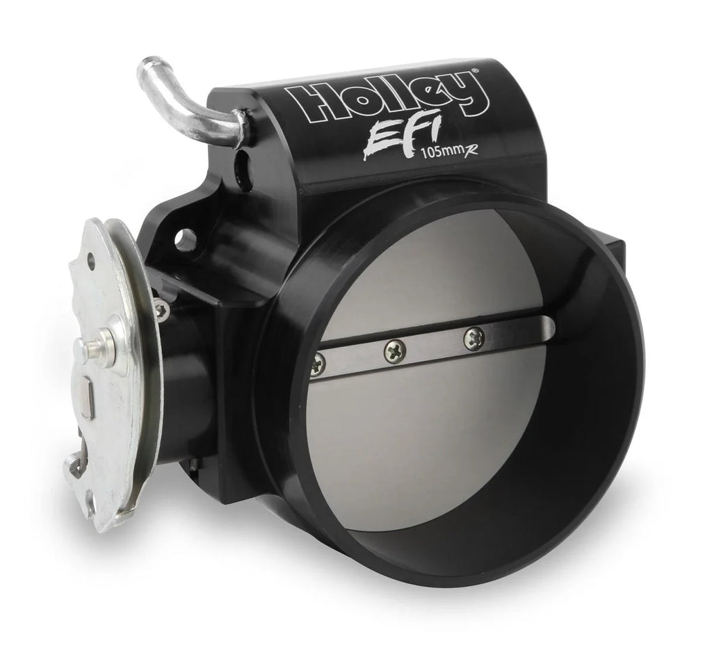 Holley EFI Billet 105mm LS Throttle Body w/straight Bore 112-583 - Installation View