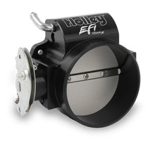 Load image into Gallery viewer, Holley EFI Billet 105mm LS Throttle Body w/straight Bore 112-583 - Installation View