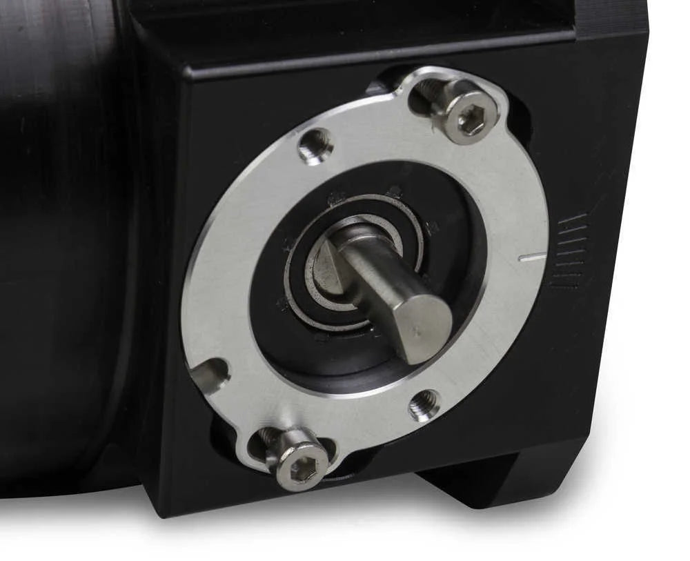 Holley EFI Billet 90mm LS Throttle Body w/low RPM Taper 112-589 - Installation View