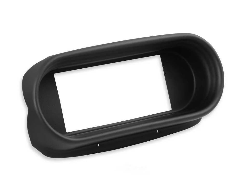 Holley EFI Black Dash Panel 553-399 fits 1962-1965 Chevrolet Chevy II - Side View