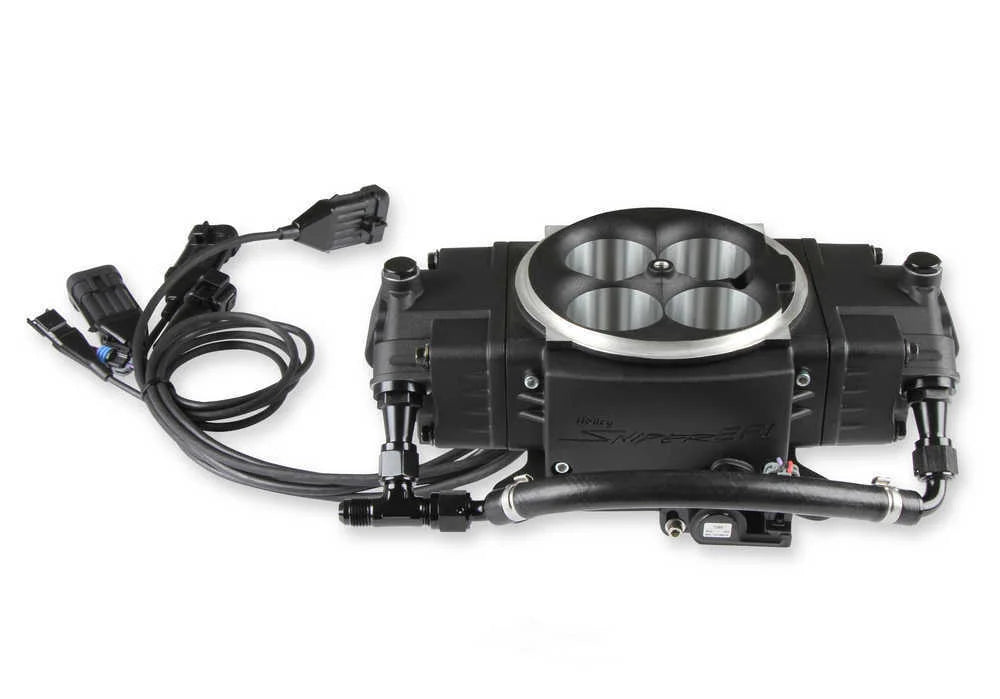Holley EFI Compatible w/ Sniper EFI Stealth 4150 and Terminator X Stealth 4150 Systems 534-247 - Side View