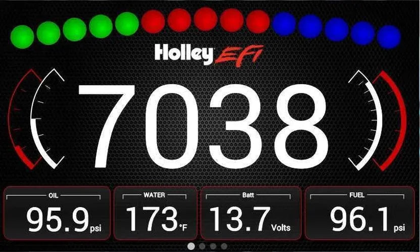 Holley EFI Compatible with Holley EFI, Sniper 1, and Terminator X 553-106 - Back View