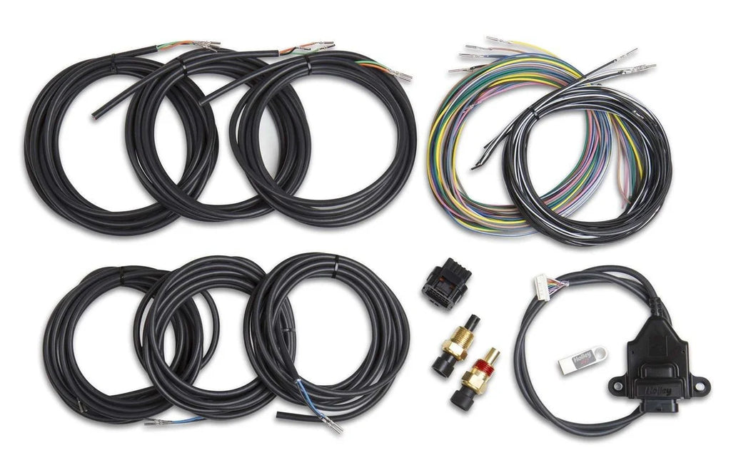 Holley EFI Digital Dash I/O Adapter with Unterminated Vehicle Harness 558-433