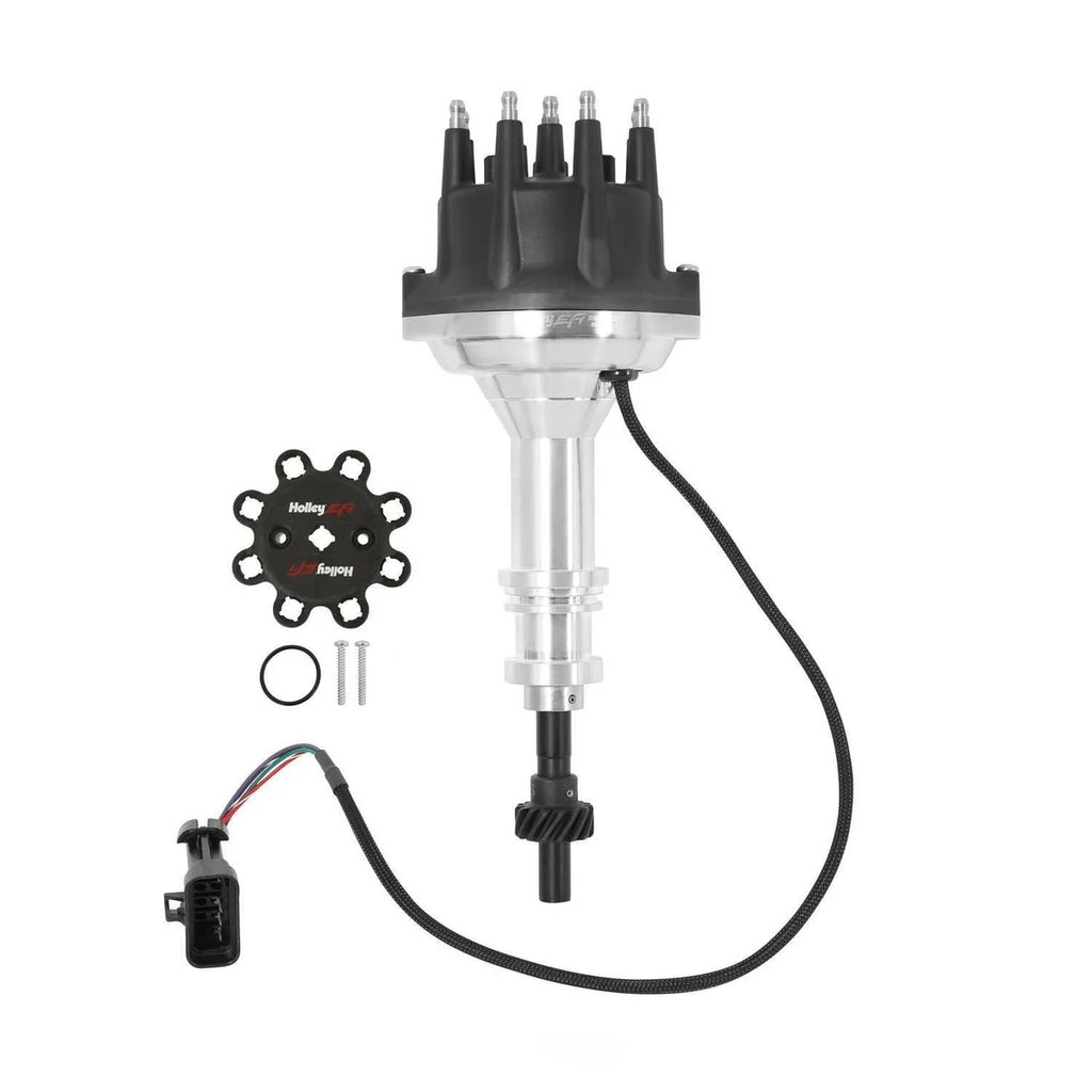 Holley EFI Dual Sync Distributor 565-201 fits Ford 351W - Main Product View