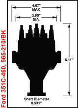Load image into Gallery viewer, Holley EFI Dual Sync Distributor 565-210 fits Ford 351C / 400M / 429-460 - Additional View 9