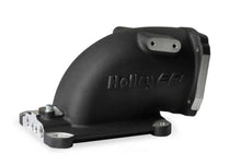 Load image into Gallery viewer, Holley EFI EFI Throttle Body Intake Elbow 4150 - Black Finish 300-240BK fits GM LS - Additional View 7
