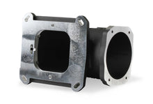 Load image into Gallery viewer, Holley EFI EFI Throttle Body Intake Elbow 4150 - Black Finish 300-240BK fits GM LS - Additional View 8