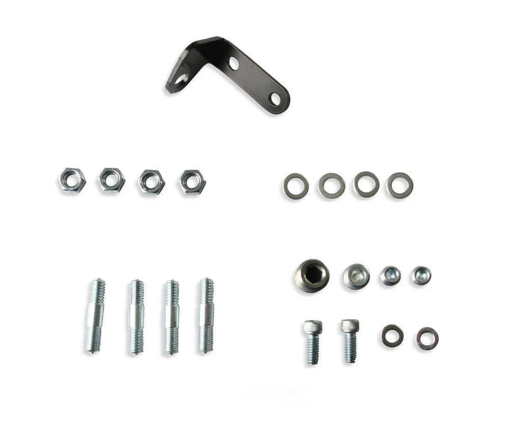 Holley EFI EFI Throttle Body Intake Elbow 4150 - Black Finish 300-240BK fits GM LS - Additional View 12