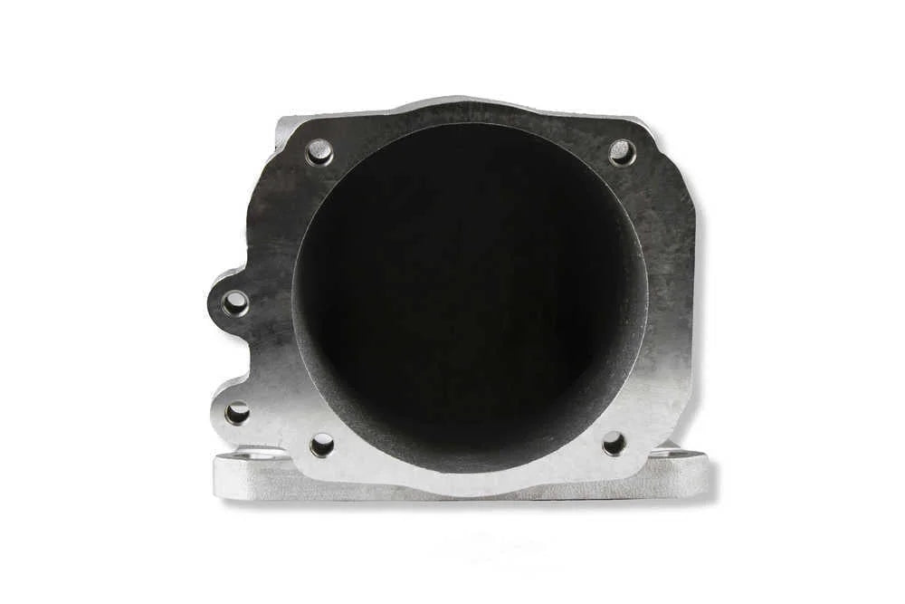 Holley EFI EFI Throttle Body Intake Elbow 4150 - Black Finish 300-240FBK fits Ford - Installation View