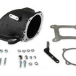 Load image into Gallery viewer, Holley EFI EFI Throttle Body Intake Elbow 4150 - Black Finish 300-240FBK fits Ford - Additional View 5