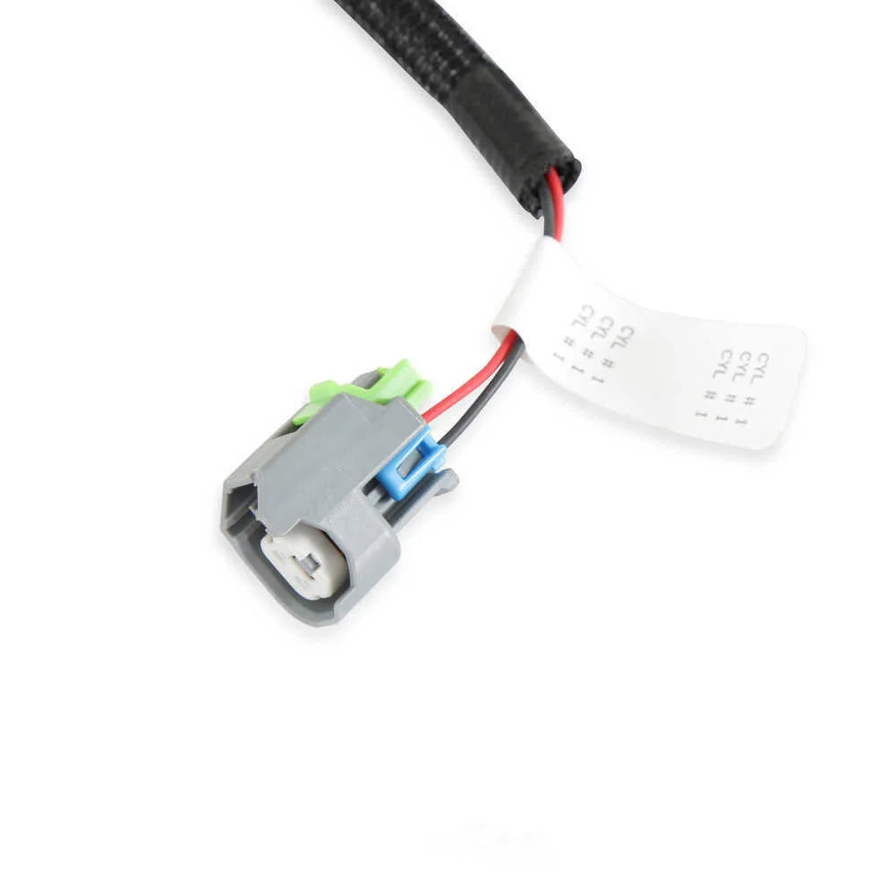 Holley EFI Evenly Spaced Injector Harness for USCAR / EV6 Style Injectors 558-212 fits Ford V8 - Additional View 5