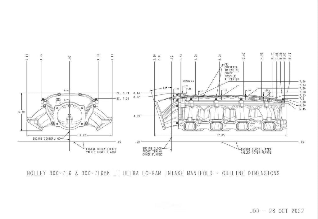 Holley EFI Front-Feed - OE Direct Injection Only - Satin Finish 300-716 - Additional View 12