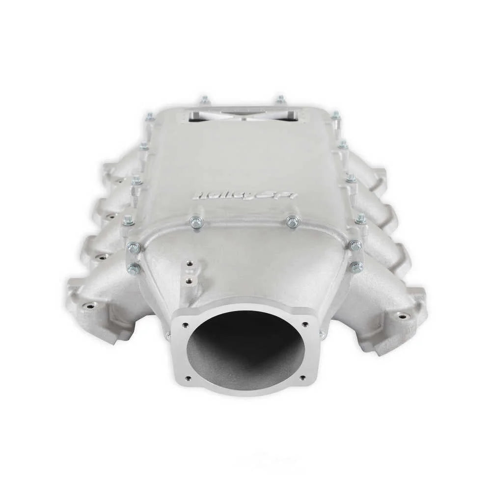 Holley EFI Front-Feed - OE Direct Injection Only - Satin Finish 300-717 - Back View
