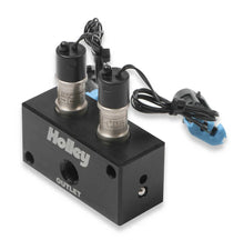 Load image into Gallery viewer, Holley EFI High Flow Dual Solenoid Boost Control Kit 557-201 - Side View
