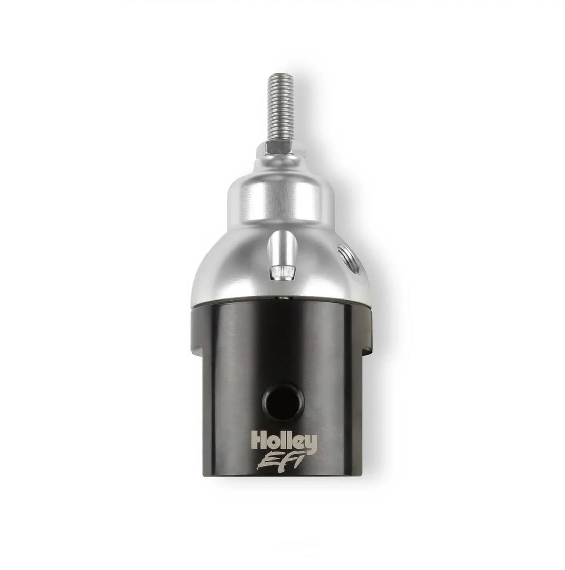 Holley EFI Holley EFI 15-90 PSI Fuel Regulator 8AN Boost Reference 1:1 12-895 - Side View