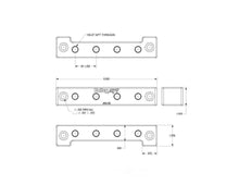 Load image into Gallery viewer, Holley EFI Holley EFI 1/8NPT Sensor Block 534-35 - Side View