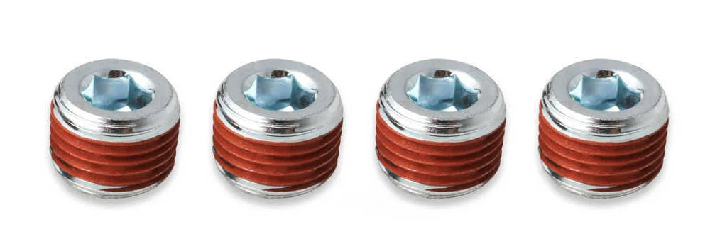 Holley EFI Holley EFI 1/8NPT Sensor Block 534-35 - Back View